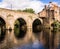 Elvet Bridge in Durham, England