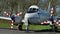 Elvington, york, Yorkshire, UK. March, 2024. The De Havilland Aircraft Company DH104 Dove or Devon