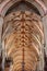 ELY, CAMBRIDGESHIRE/UK - NOVEMBER 23 : Ceiling detail Ely Cathedral in Ely on November 23, 2012