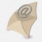 Email cartoon symbol