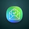 Email confirmation app icon