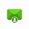 Email envelope mail message personal user icon