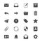 Email flat icons