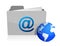 Email folder and communication World