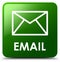 Email green square button