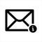 Email information icon. Email detail icon