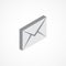 Email isometric icon 3d vector illustration