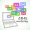 Email marketing related illustration