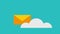 Email message envelope icons