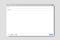 Email message template. Mockup blank mail screen window. Browser interface with with send form of mail box. Flat email page for