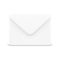 Email message white closed paper envelope newsletter incoming sms chat realistic 3d icon vector