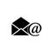 Email open, open email, read email icon or logo