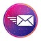 Email option icon creative trendy colorful round button illustration