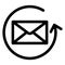 Email, refresh Isolated Vector icon which can easily modify or edit