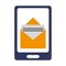 Email smartphone symbol