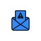 Email Spamming Icon, Spam mailing, wrong e-mail address icon