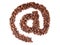 Email symbol with coffee beans