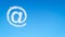 Email Symbol Shape Cloud