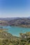 Embalse de Zahara-el Gastor lake in Grazalema national park