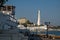 Embankment and Bayonet and Sail monument in Sevastopol, Crimea