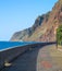 Embankment empry promanade Madeira island