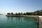Embankment of the Gulf of Oman. Al Mamzar Beach and Park. Dubai