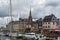 Embankment in Honfleur, France