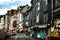 The embankment of Honfleur, Normandy, France