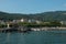 Embankment of Maggiore lake, cityscape of Stresa, Piedmont Italy