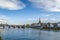 Embankment of Meuse river, Maastricht, Netherlands