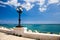 Embankment promenade Adriatic sea in Bari city, Puglia, Southern