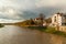 Embankment of the river in Uzhhorod