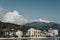 Embankment of Tivat city. View of Porto Montenegro hotels and Vi