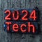 The emblem of 2024. The symbol of the year of Technology