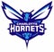 The emblem of the basketball club Charlotte Hornets. USA.