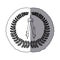 emblem compass school tools icon