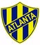 The emblem of the football club `Atlanta`. Argentina