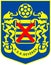 The emblem of the football club `Beveren`. Belgium.