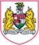 The emblem of the football club `Bristol City`. England
