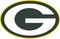 The emblem of the football club `Green Bay Packers`. USA.