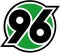 The emblem of the football club `Hannover 96`. Germany.