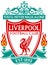 The emblem of the football club `Liverpool`. England