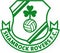 The emblem of the football club Shamrock Rovers. Ireland.