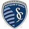 Emblem of the football club Sporting Kansas City. USA.