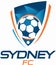 The emblem of the football club Sydney Football Club. Australia
