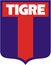 The emblem of the football club `Tigre`. Argentina.