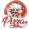 Emblem of funny italian Chef