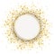 Emblem Golden Particles Confetti