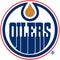 The emblem of the hockey club `Edmonton Oilers`. Canada.