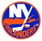 The emblem of the hockey club `New York Islanders.` USA.